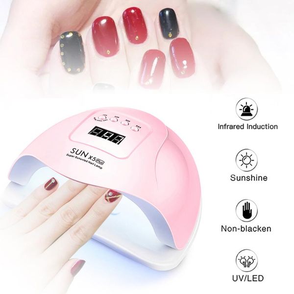 nail dryers sun x5 plus 80w art polishing lamp with display led beads polish quick drying 10s/30s/60/99s timer for dryer tool
nail dryers sun x5 plus 80w art polishing lamp with display led beads polish quick drying 10s/30s/60/99s timer for dryer tool