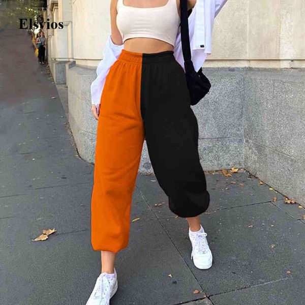 women's pants & capris fashion streetwear patchwork harem autumn elastic high waist sweatpant women spring casual pocket harajuku, Black;white
women's pants & capris fashion streetwear patchwork harem autumn elastic high waist sweatpant women spring casual pocket harajuku, Black;white