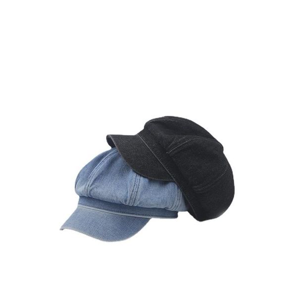 stingy brim hats latest solid color cowboy octagonal hat women korean version vintage sboy trend baseball cap designer luxury woman, Blue;gray
stingy brim hats latest solid color cowboy octagonal hat women korean version vintage sboy trend baseball cap designer luxury woman, Blue;gray