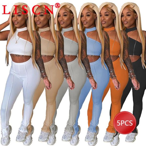 women's two piece pants 5 sets bulk items wholesale lots women set sleeveless crop fashion pullover solid color k6303, White
women's two piece pants 5 sets bulk items wholesale lots women set sleeveless crop fashion pullover solid color k6303, White