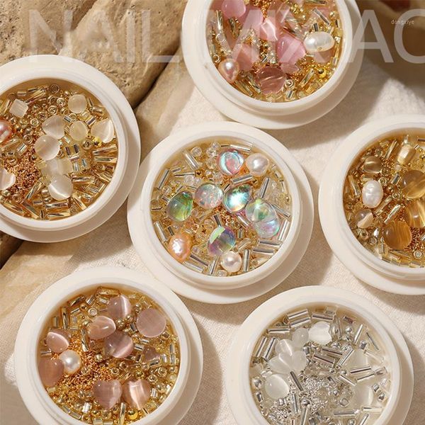 box mixed sparkly opal nails 3d nail art rhinestones kit crystal diamond and charms decoration gems stones1, Silver;gold
box mixed sparkly opal nails 3d nail art rhinestones kit crystal diamond and charms decoration gems stones1, Silver;gold