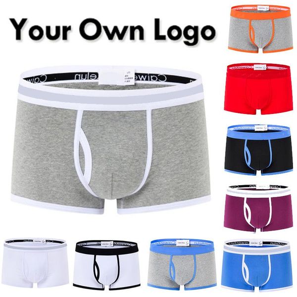 underpants customize your logo two colors selling shorts men's underwear soft and breathable boxer, Black;white
underpants customize your logo two colors selling shorts men's underwear soft and breathable boxer, Black;white