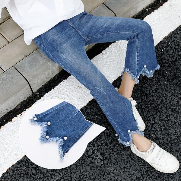 girls jeans spring and autumn children beaded trousers baby kids flared denim pants 3 4 5 6 7 8 9 110 11yrs clothes, Blue
girls jeans spring and autumn children beaded trousers baby kids flared denim pants 3 4 5 6 7 8 9 110 11yrs clothes, Blue
