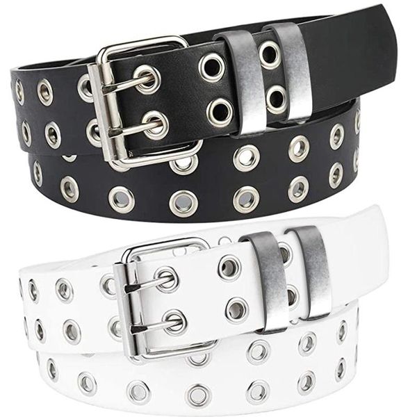belts 2pcs for women waist support adjustable punk style double exhaust air eye women's belt black and white, Black;brown
belts 2pcs for women waist support adjustable punk style double exhaust air eye women's belt black and white, Black;brown