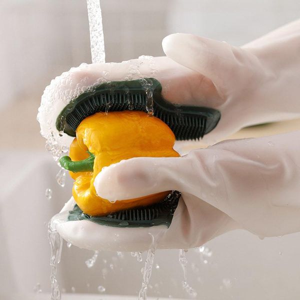 disposable gloves 1pair multifunction silicone dishwashing scrubber rubber scrub kitchen clean washing glove for household u2
disposable gloves 1pair multifunction silicone dishwashing scrubber rubber scrub kitchen clean washing glove for household u2