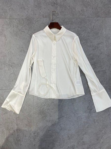 fashion women's blouses & shirts 2021 runway luxury european design party style clothing, White
fashion women's blouses & shirts 2021 runway luxury european design party style clothing, White