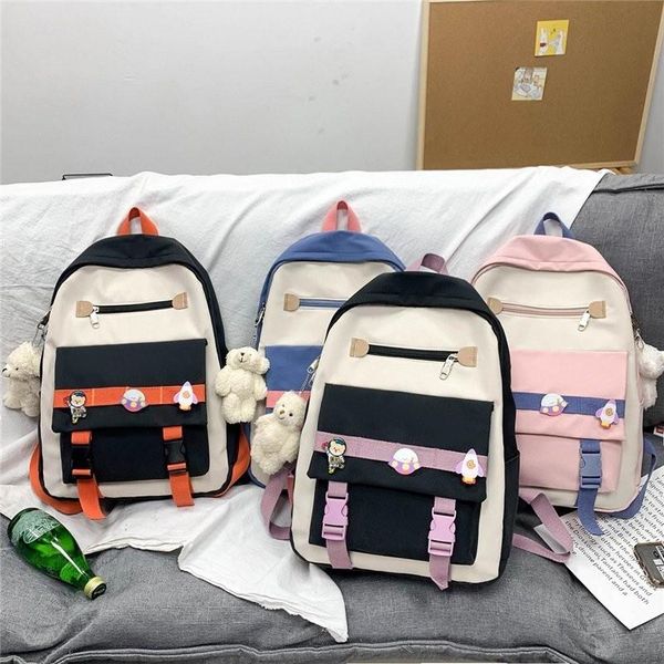 school bags 2021 fashion women backpack cute student for teenager girls nylon shoulder schoolbag kawaii bookbag travel bag
school bags 2021 fashion women backpack cute student for teenager girls nylon shoulder schoolbag kawaii bookbag travel bag