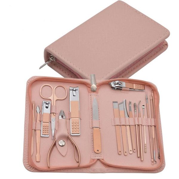 nail art kits 18/9pcs/set of manicure set stainless steel clippers portable beauty kit pedicure tool hand care
nail art kits 18/9pcs/set of manicure set stainless steel clippers portable beauty kit pedicure tool hand care
