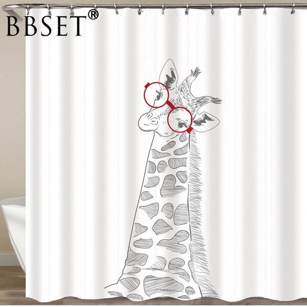 pencil drawing animals shower curtain giraffe with red glasses pattern waterproof multi-size douchegordijn bathroom decor curtains
pencil drawing animals shower curtain giraffe with red glasses pattern waterproof multi-size douchegordijn bathroom decor curtains