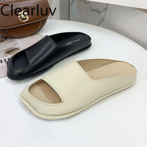 square toe flat slippers open roman flip flops hollow non-slip outer wear retro sandals black white large size
square toe flat slippers open roman flip flops hollow non-slip outer wear retro sandals black white large size