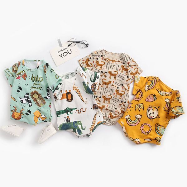 summer cute baby girl short sleeve animal printing rompers kids girl rompers baby girl newborn rompers clothes, Blue
summer cute baby girl short sleeve animal printing rompers kids girl rompers baby girl newborn rompers clothes, Blue
