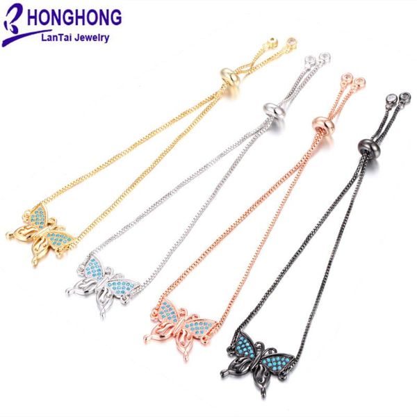 charm bracelets honghong 2021 zirconia butterfly bracelet for women lovely animals anchor bride fashion jewelry, Golden;silver
charm bracelets honghong 2021 zirconia butterfly bracelet for women lovely animals anchor bride fashion jewelry, Golden;silver