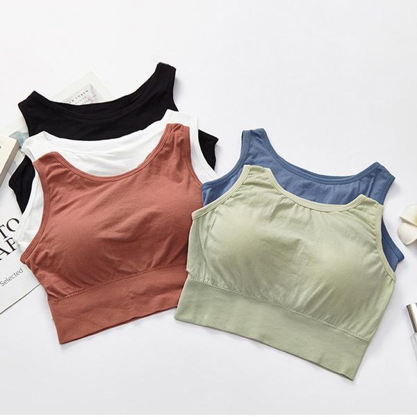 camisoles & tanks women's knitted tank short vest backless seamless breast wrap sports underwear tube crop comfortable, Black;white
camisoles & tanks women's knitted tank short vest backless seamless breast wrap sports underwear tube crop comfortable, Black;white