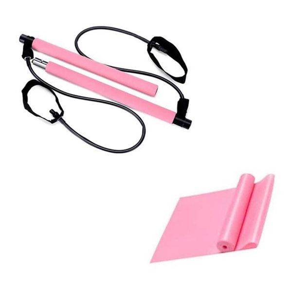 pilates bar kit with resistance bands foot loop yoga exercise stick for home gym workout
pilates bar kit with resistance bands foot loop yoga exercise stick for home gym workout