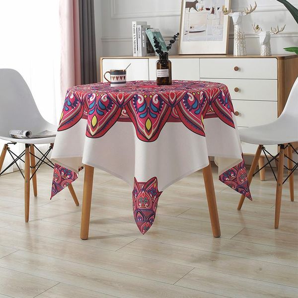 table cloth bohemian decorative linen tablecloth thickened waterproof oil-proof rectangular/round wedding cover coffee
table cloth bohemian decorative linen tablecloth thickened waterproof oil-proof rectangular/round wedding cover coffee