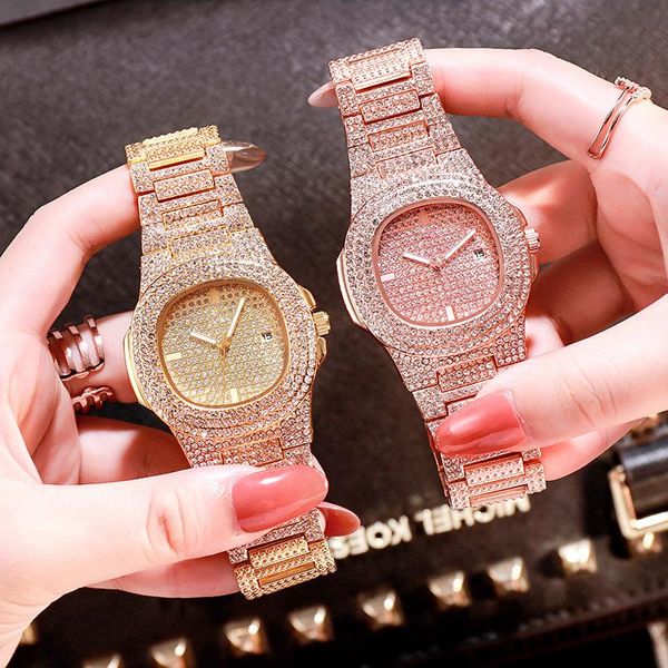 wristwatches hip hop iced out quartz watches luxury date wrist bling cz watch for women men rapper jewelry, Slivery;brown
wristwatches hip hop iced out quartz watches luxury date wrist bling cz watch for women men rapper jewelry, Slivery;brown