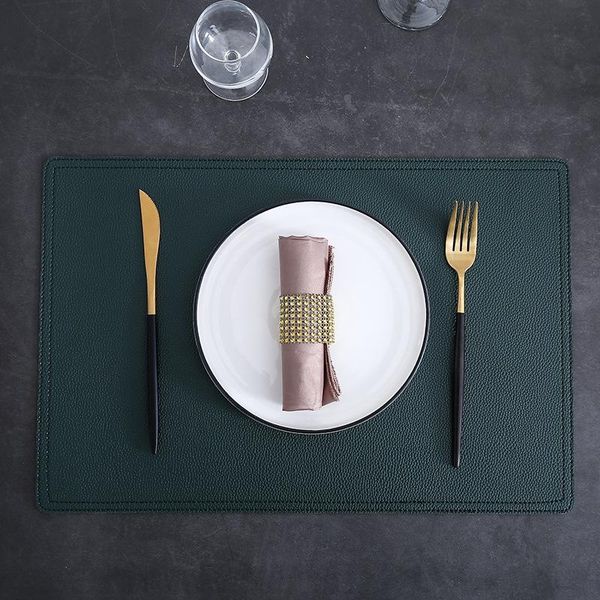 mats & pads waterproof and oil proof leather placemat rectangle nordic table mat western restaurant dish
mats & pads waterproof and oil proof leather placemat rectangle nordic table mat western restaurant dish