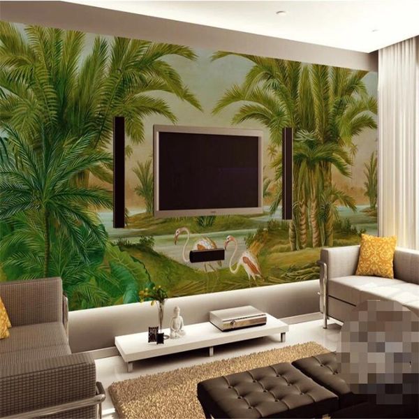 milofi custom 3d wallpaper mural european retro hand-painted tropical plants nostalgic background wall high-end decorative wallp wallpapers
milofi custom 3d wallpaper mural european retro hand-painted tropical plants nostalgic background wall high-end decorative wallp wallpapers