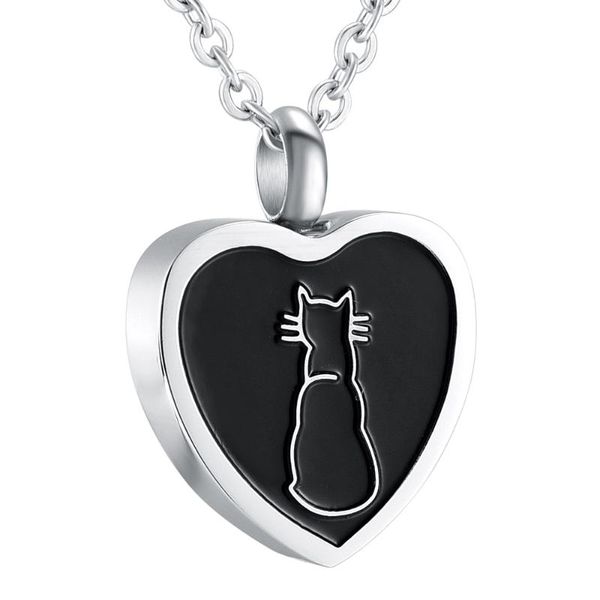 pendant necklaces ijd8091 heart shape cremation urn necklace memorial jewelry for ashes holder keepsake stainless steel cat urns, Silver
pendant necklaces ijd8091 heart shape cremation urn necklace memorial jewelry for ashes holder keepsake stainless steel cat urns, Silver
