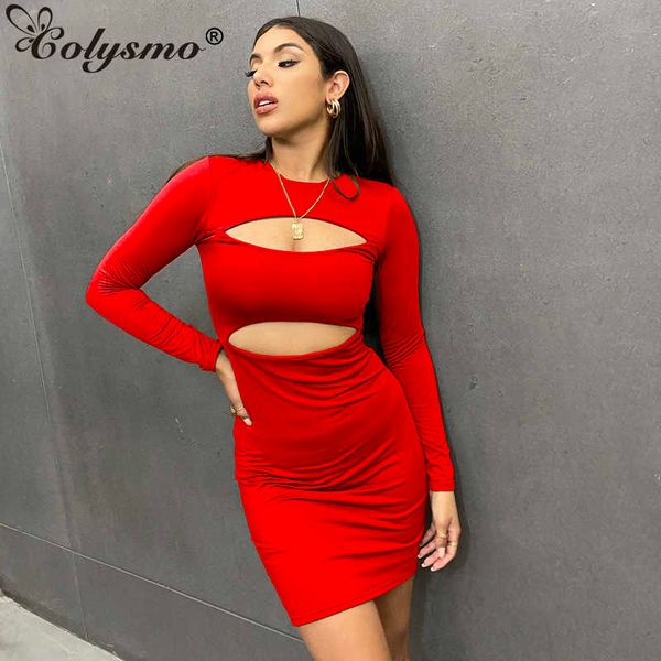 colysmo long sleeve dress cut out bodycon dresses for women party y2k mini robe lady black fashion streetwear fall clothing 210527, Black;gray
colysmo long sleeve dress cut out bodycon dresses for women party y2k mini robe lady black fashion streetwear fall clothing 210527, Black;gray