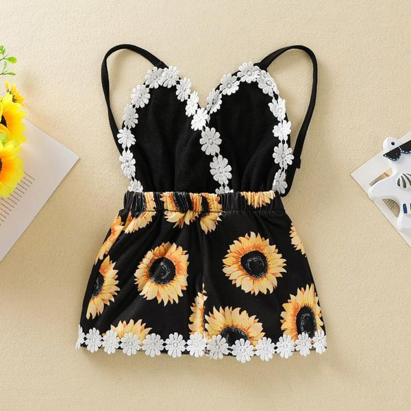 jumpsuits infant girls romper dress toddler baby girl sunflower playsuits v-neck lace flowers shorts jumpsuit outfit 0-4y #17, Blue
jumpsuits infant girls romper dress toddler baby girl sunflower playsuits v-neck lace flowers shorts jumpsuit outfit 0-4y #17, Blue