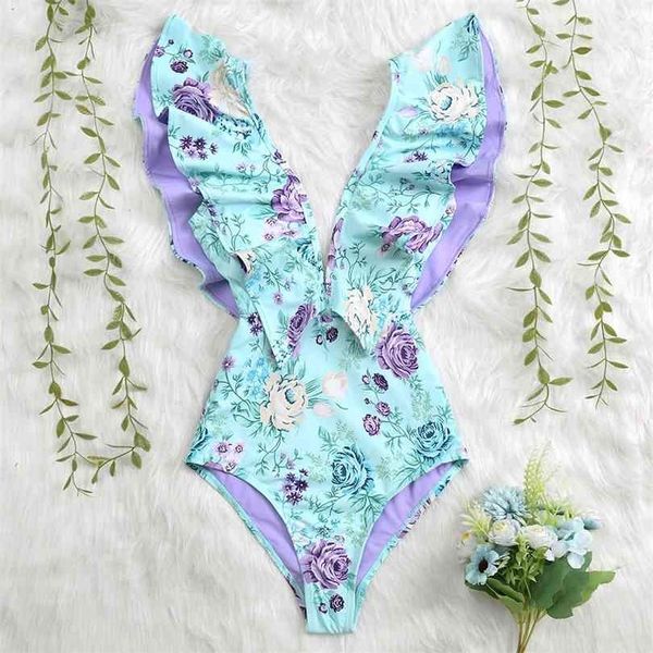 swimsuit shoulder ruffle swimwear women leaf print bathing suits beach wear arrival monokini swim 210728, White;black
swimsuit shoulder ruffle swimwear women leaf print bathing suits beach wear arrival monokini swim 210728, White;black