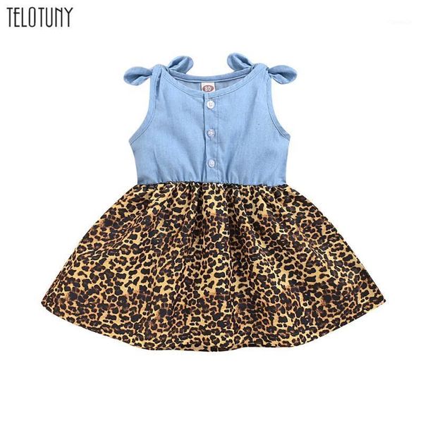 girl's dresses telotuny summer baby dress 2021 fashion toddler kids girls sleeveless denim splice leopard print princess clothes l311, Red;yellow
girl's dresses telotuny summer baby dress 2021 fashion toddler kids girls sleeveless denim splice leopard print princess clothes l311, Red;yellow