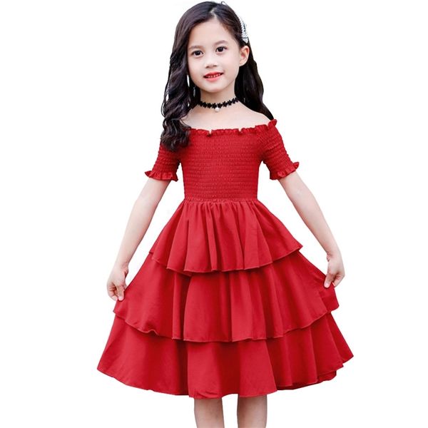 girls dress off shoulder es for solid color children cake teenage costume 6 8 10 12 14 year 210527, Red;yellow
girls dress off shoulder es for solid color children cake teenage costume 6 8 10 12 14 year 210527, Red;yellow