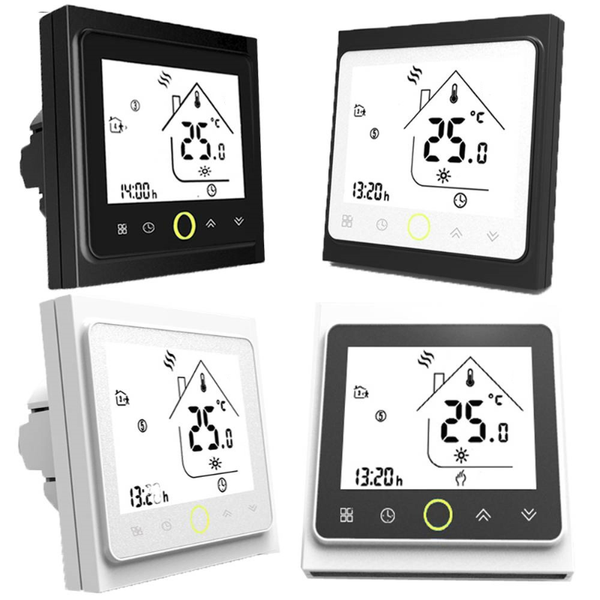 smart home control thermostat black/white 16a electric heating lcd touch screen winter room temperapture controller ntc wifi
smart home control thermostat black/white 16a electric heating lcd touch screen winter room temperapture controller ntc wifi