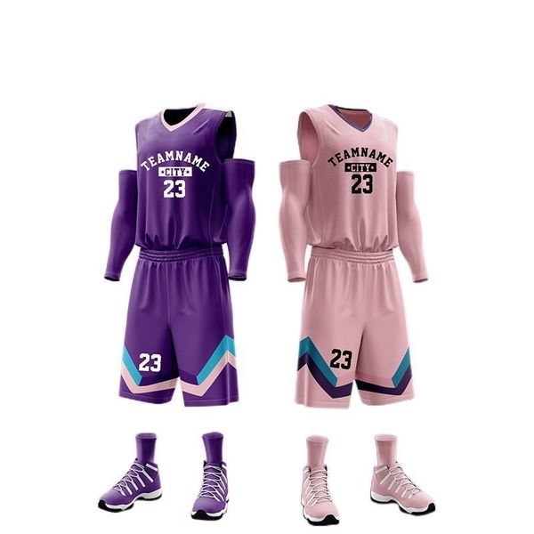 purple pink shirt men's sports competition training team dress basketball suit printing, Gray
purple pink shirt men's sports competition training team dress basketball suit printing, Gray