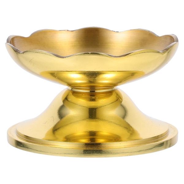 candle holders 1pc creative temple holder copper candlestick butter lamp
candle holders 1pc creative temple holder copper candlestick butter lamp