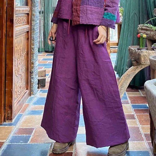 johnature winter linen vintage thicken wide leg pants purple casual elastic mid waist loose women ankle-length pants 210521, Blue
johnature winter linen vintage thicken wide leg pants purple casual elastic mid waist loose women ankle-length pants 210521, Blue