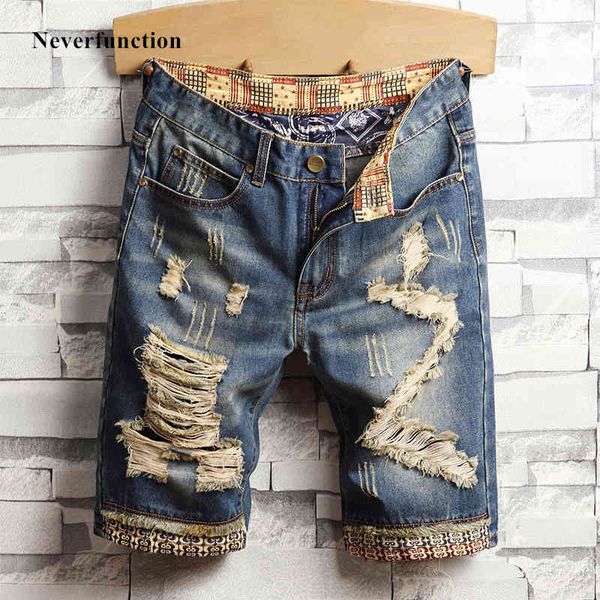 shorts summer vintage ripped blue men short streetwear bermuda hip hop casual holes straight denim shorts size 28-40, White;black
shorts summer vintage ripped blue men short streetwear bermuda hip hop casual holes straight denim shorts size 28-40, White;black