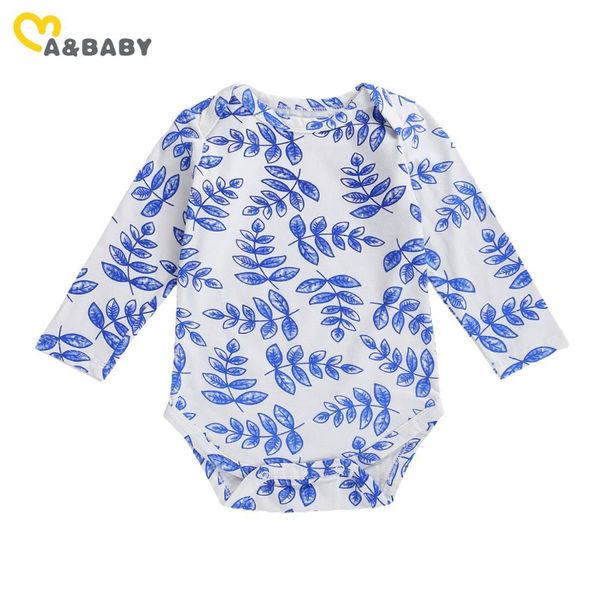 0-24m cotton born infant baby girl boy romper long sleeve leaves print jumpsuit autumn spring clothes 210515, Blue
0-24m cotton born infant baby girl boy romper long sleeve leaves print jumpsuit autumn spring clothes 210515, Blue