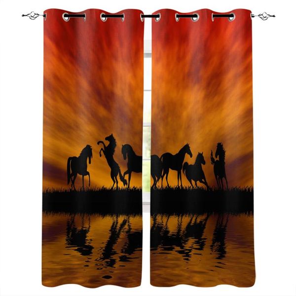 horses sunset lake scenery blackout curtains home decor living room window children's bedroom curtain & drapes
horses sunset lake scenery blackout curtains home decor living room window children's bedroom curtain & drapes