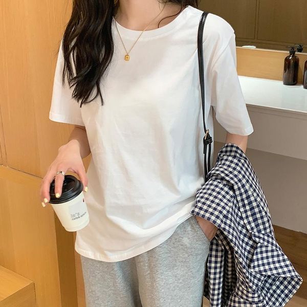 women's t-shirt bobokateer short sleeve cotton t shirt mujer camisetas plus size woman tshirts o-neck tee femme summer clothes for wome, White
women's t-shirt bobokateer short sleeve cotton t shirt mujer camisetas plus size woman tshirts o-neck tee femme summer clothes for wome, White
