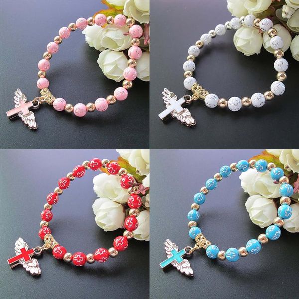 beaded, strands luokey girl acrylic cute enamel beads bracelets bangles women korea style angel cross charm bracelet fashion charms jewelry, Black
beaded, strands luokey girl acrylic cute enamel beads bracelets bangles women korea style angel cross charm bracelet fashion charms jewelry, Black