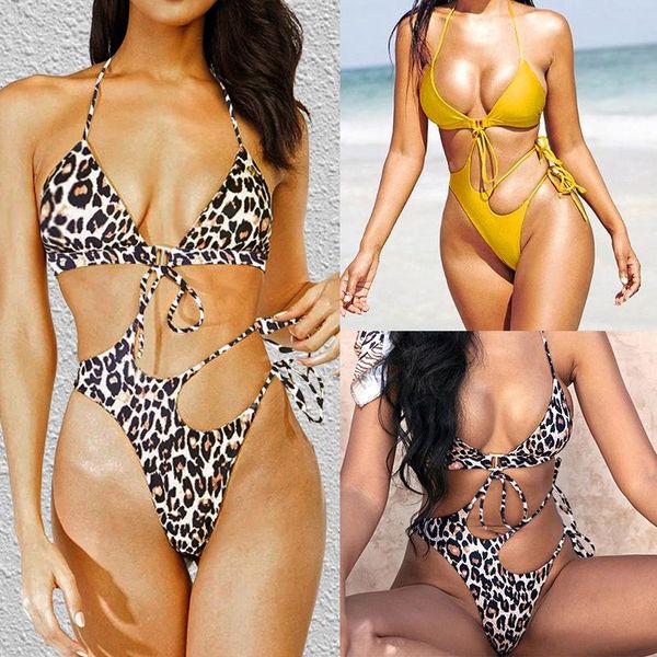 women leopard print one piece swimsuit backless push up padded swimwear hollow out bandage high waist bathing suits one-piece
women leopard print one piece swimsuit backless push up padded swimwear hollow out bandage high waist bathing suits one-piece