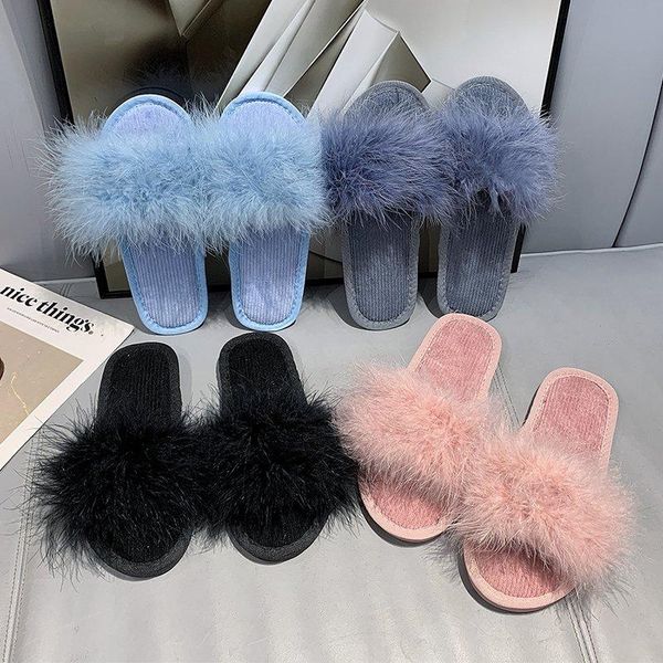 slippers autumn winter plush women's household cotton cute indoor flat-soled comfortable soft-soled ladies shoes, Black
slippers autumn winter plush women's household cotton cute indoor flat-soled comfortable soft-soled ladies shoes, Black