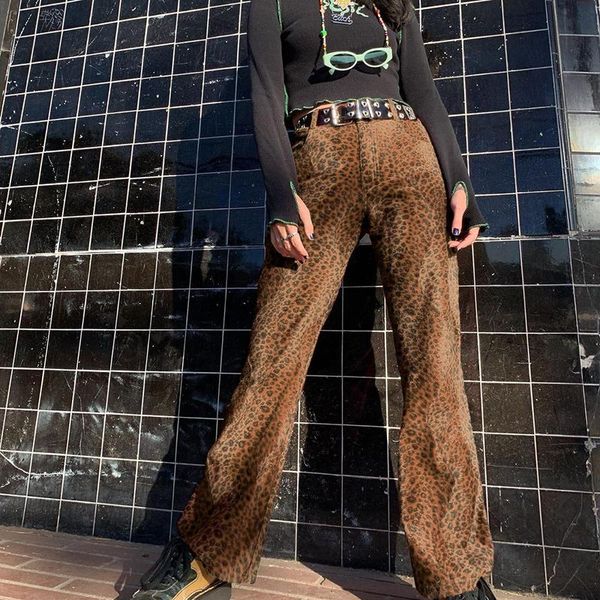 women's pants & capris leopard printed cargo y2k retro zipper pockets joggers sweatpants women korean streetwear, Black;white
women's pants & capris leopard printed cargo y2k retro zipper pockets joggers sweatpants women korean streetwear, Black;white