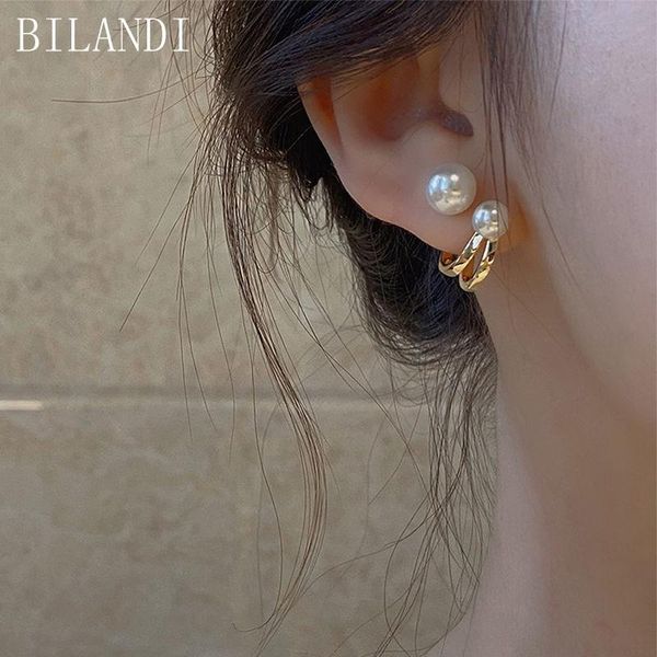 stud bilandi s925 needle modern jewelry simulated pearl earring design golden plating vintage earrings for women gifts, Golden;silver
stud bilandi s925 needle modern jewelry simulated pearl earring design golden plating vintage earrings for women gifts, Golden;silver