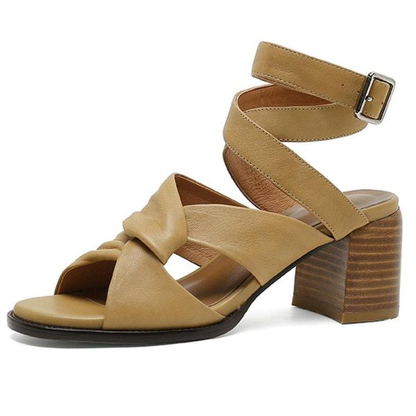 dress shoes elegant genuine leather women's sandals ankle buckle thick high heels pumps female summer wedding office lady woman, Black
dress shoes elegant genuine leather women's sandals ankle buckle thick high heels pumps female summer wedding office lady woman, Black