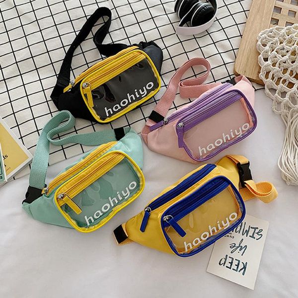 cute student shoulder bags nylon waist packs for women chic chest bag transparent pack female phone purse
cute student shoulder bags nylon waist packs for women chic chest bag transparent pack female phone purse
