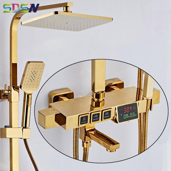 digital shower set sdsn 8 inch rainfall head temperature bathroom system brass thermostatic bath sets
digital shower set sdsn 8 inch rainfall head temperature bathroom system brass thermostatic bath sets