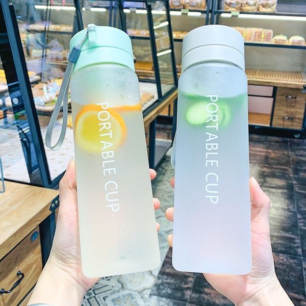 600/800ml Plastic Sport Water Bottle Large Capacity Outdoor Matte Water Cup Men Women Kids Student Protable Bottle for Water
600/800ml Plastic Sport Water Bottle Large Capacity Outdoor Matte Water Cup Men Women Kids Student Protable Bottle for Water