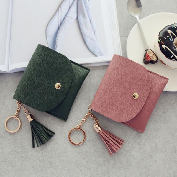 wallets women simple tassel short wallet coin purse card holders handbag exquisite portable mini bags for 2021 mew arrival #c, Red;black
wallets women simple tassel short wallet coin purse card holders handbag exquisite portable mini bags for 2021 mew arrival #c, Red;black