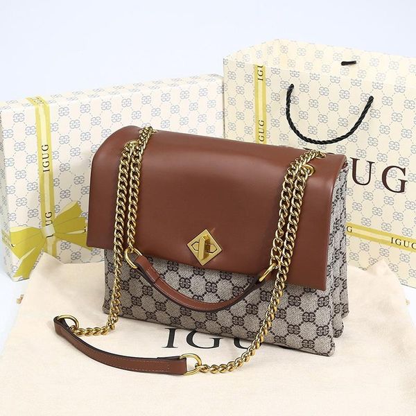 evening bags brown trend shoulder bag genuine leather totes messenger crossbody flap chain triple women's handbag brand underarm
evening bags brown trend shoulder bag genuine leather totes messenger crossbody flap chain triple women's handbag brand underarm