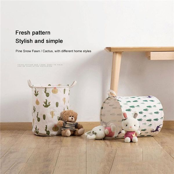 fashion large capacity round foldable laundry basket, cute cartoon print cotton linen waterproof clothes storage basket bags
fashion large capacity round foldable laundry basket, cute cartoon print cotton linen waterproof clothes storage basket bags