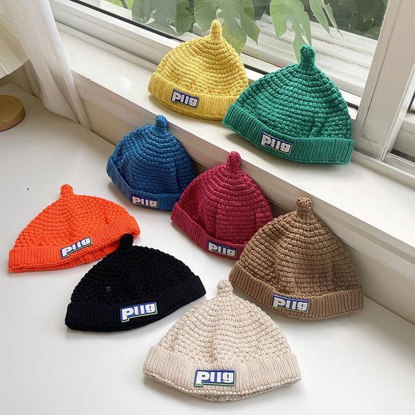 caps & hats korean version of children's baby pacifiers letter embroidery knitted for autumn winter warm comfortable beanie, Yellow
caps & hats korean version of children's baby pacifiers letter embroidery knitted for autumn winter warm comfortable beanie, Yellow