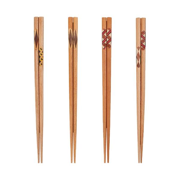 chopsticks 4 pairs of japanese style practical wooden cutlery gifts (assorted color)
chopsticks 4 pairs of japanese style practical wooden cutlery gifts (assorted color)